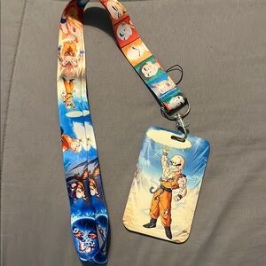 DBZ Dragon Ball Z anime - Lanyard and ID card holder